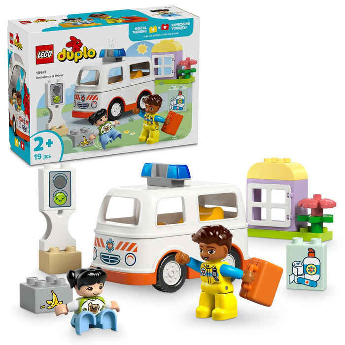 LEGO Ambulanza E Autista - 10447