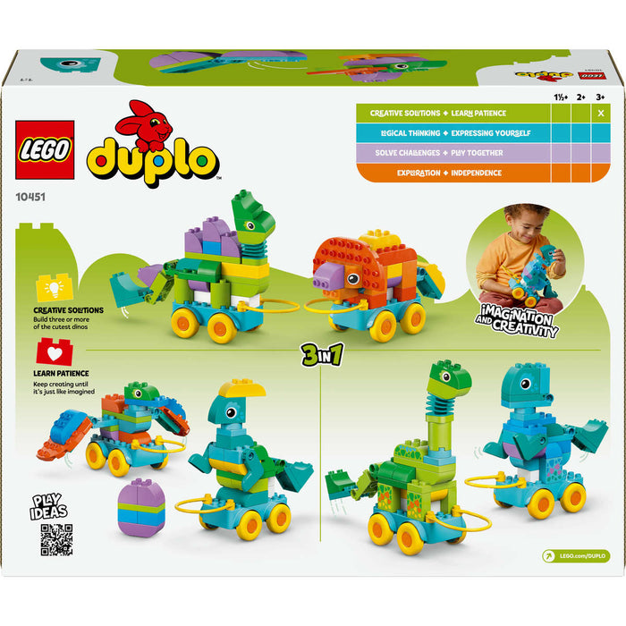 LEGO Dinosauri Su Ruote 3 In 1 - 10451