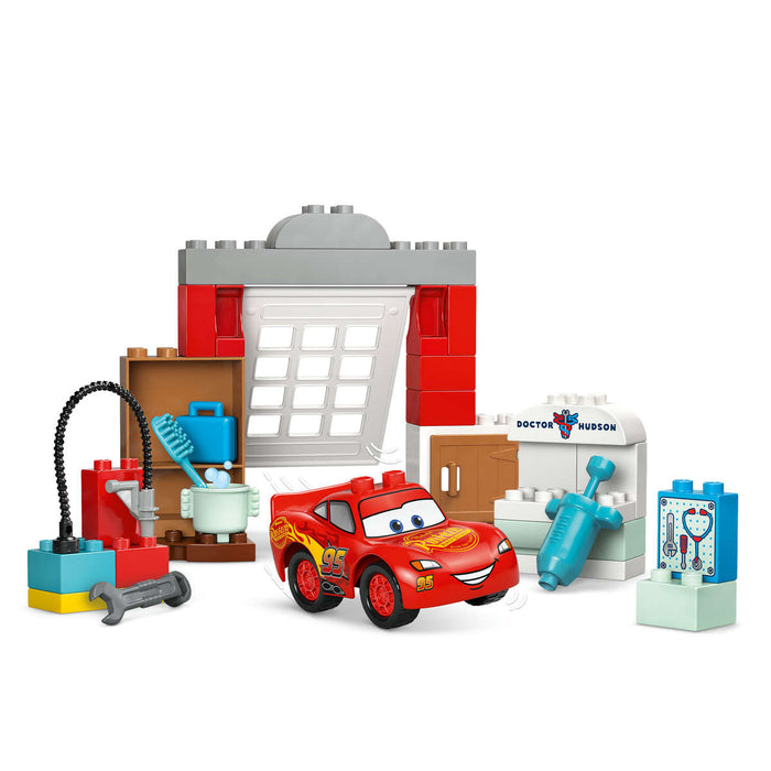 LEGO La Visita Di Mcqueen All' Officina Di Doc - 10456
