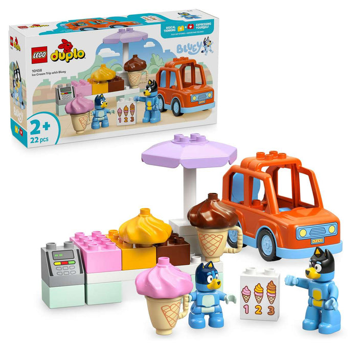 LEGO Visita Alla Gelateria Di Bluey - 10458