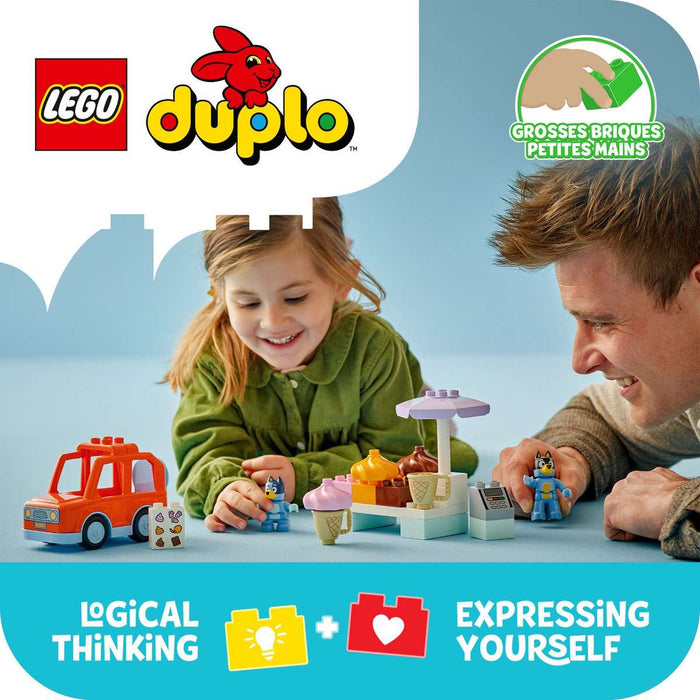 LEGO Visita Alla Gelateria Di Bluey - 10458