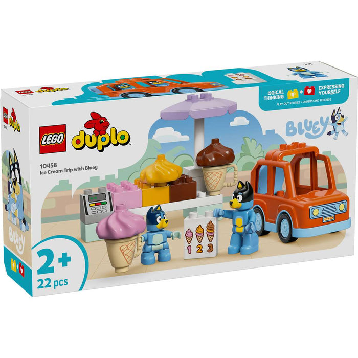 LEGO Visita Alla Gelateria Di Bluey - 10458
