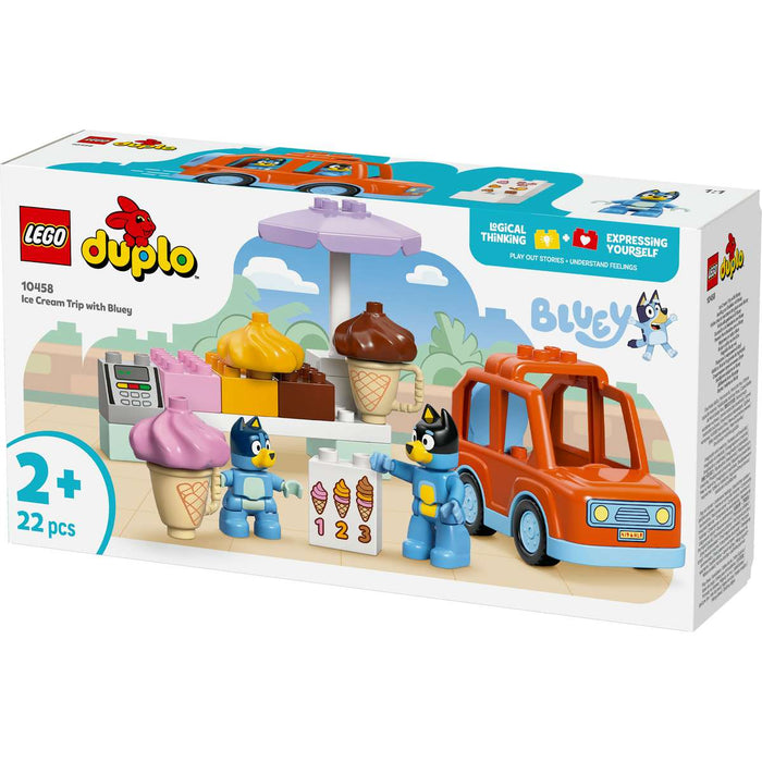 LEGO Visita Alla Gelateria Di Bluey - 10458