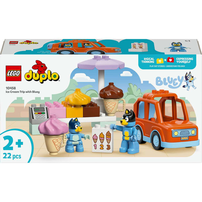 LEGO Visita Alla Gelateria Di Bluey - 10458