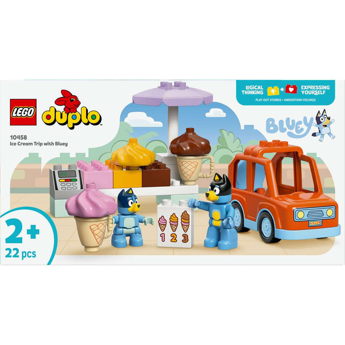 LEGO Visita Alla Gelateria Di Bluey - 10458