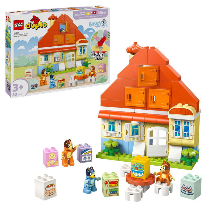 LEGO Casa Della Famiglia Di Bluey Con Gioco Di Memoria - 10459