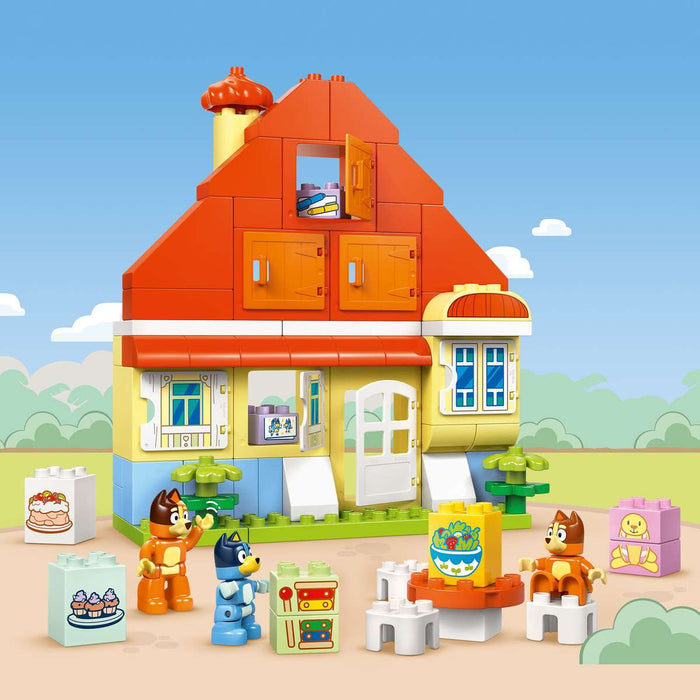 LEGO Casa Della Famiglia Di Bluey Con Gioco Di Memoria - 10459