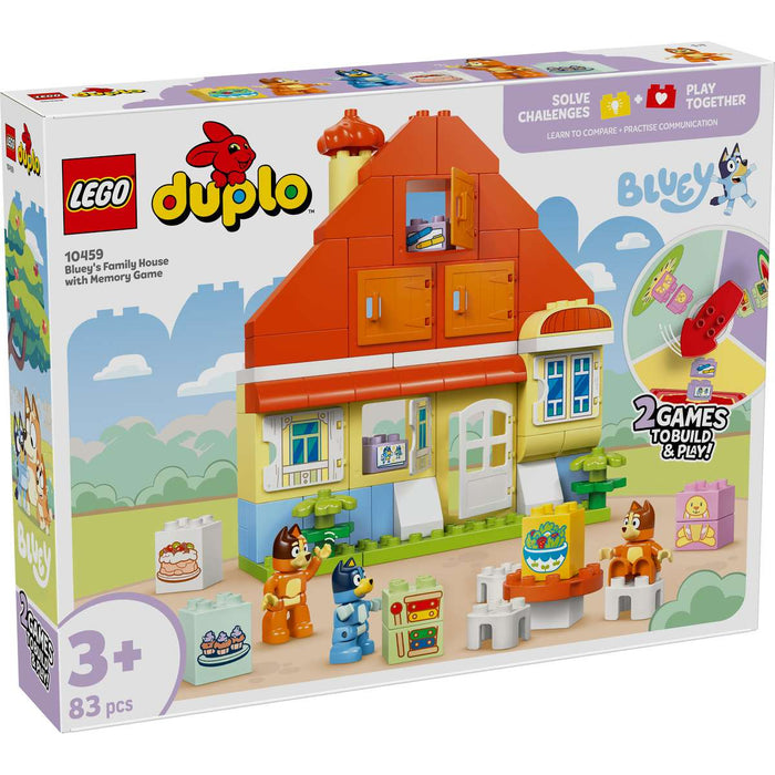 LEGO Casa Della Famiglia Di Bluey Con Gioco Di Memoria - 10459