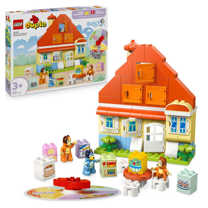 LEGO Casa Della Famiglia Di Bluey Con Gioco Di Memoria - 10459