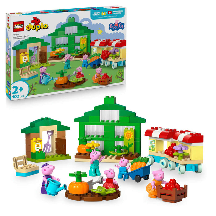 LEGO Il Giardino E La Serra Di Nonno Pig - 10461