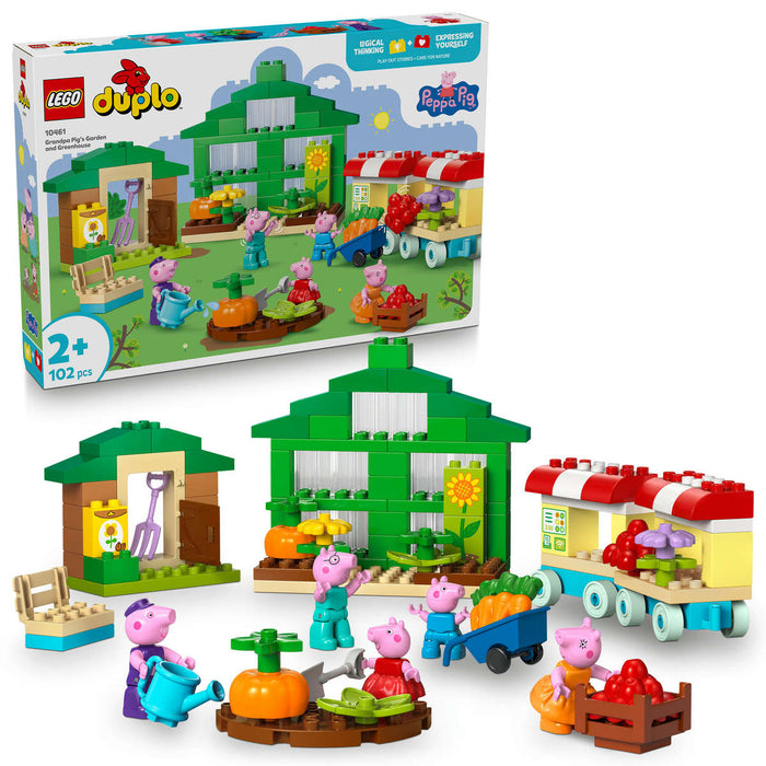LEGO Il Giardino E La Serra Di Nonno Pig - 10461