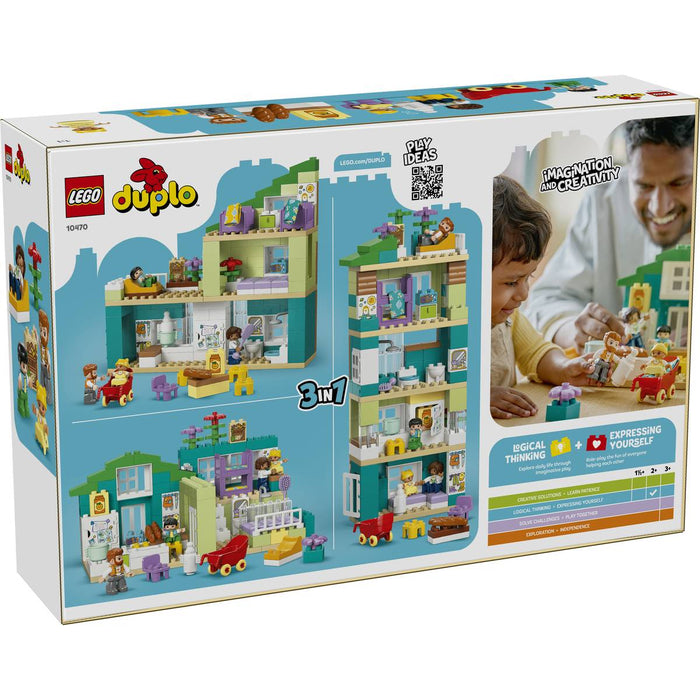 LEGO Casa Familiare Moderna 3 In 1 Con Personaggi - 10470