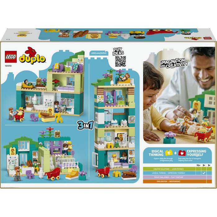 LEGO Casa Familiare Moderna 3 In 1 Con Personaggi - 10470