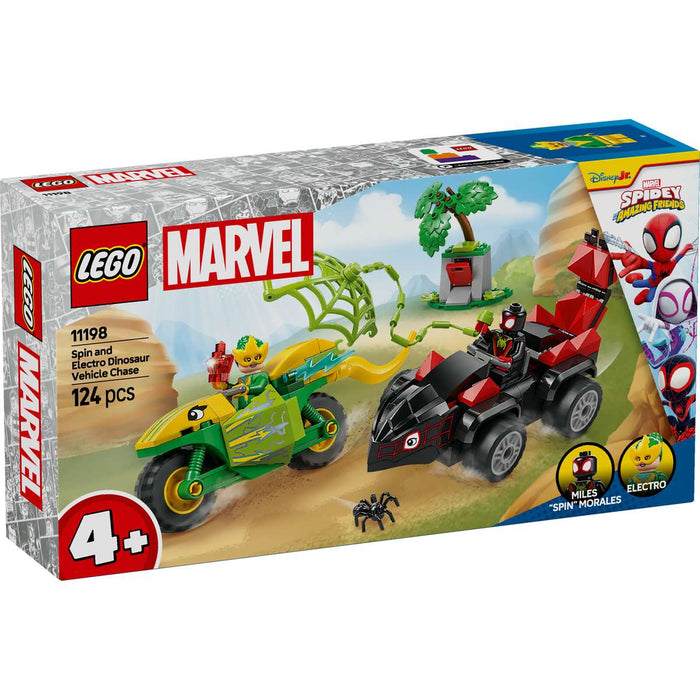 LEGO Inseguimento Sui Dino-Veicoli Di Spin E Electro - 11198