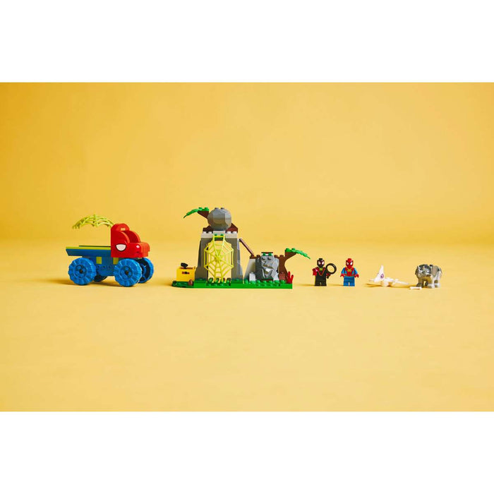 LEGO Team Spidey Salvataggio Su Dino-Ruspa - 11199