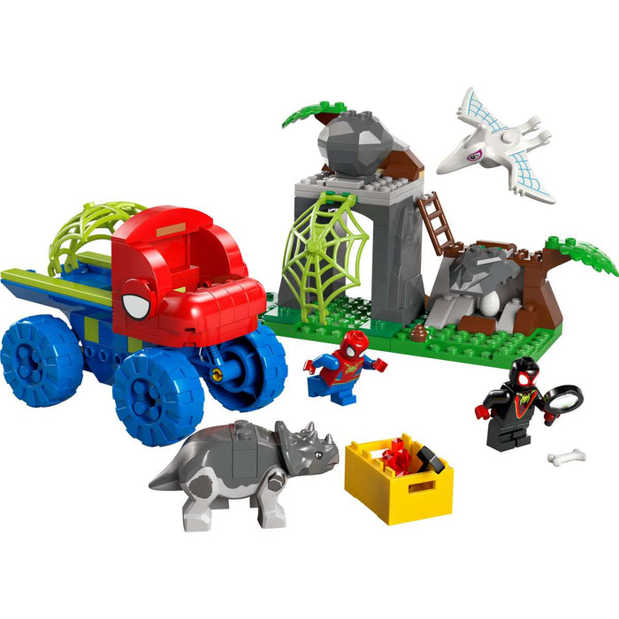 LEGO Team Spidey Salvataggio Su Dino-Ruspa - 11199