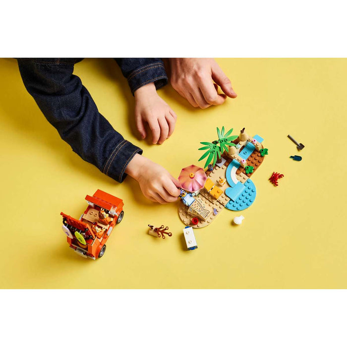 LEGO Vacanza Sulla Spiaggia Della Famiglia Di Bluey - 11202