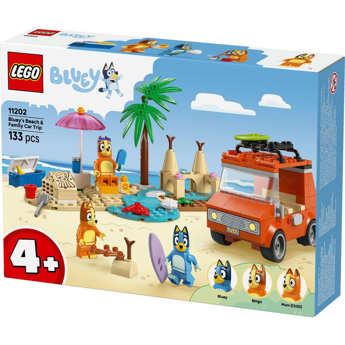 LEGO Vacanza Sulla Spiaggia Della Famiglia Di Bluey - 11202