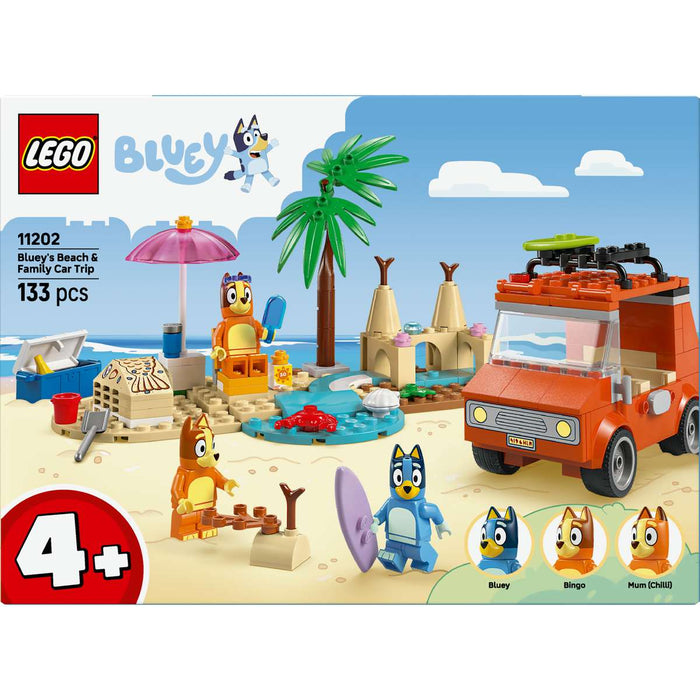 LEGO Vacanza Sulla Spiaggia Della Famiglia Di Bluey - 11202