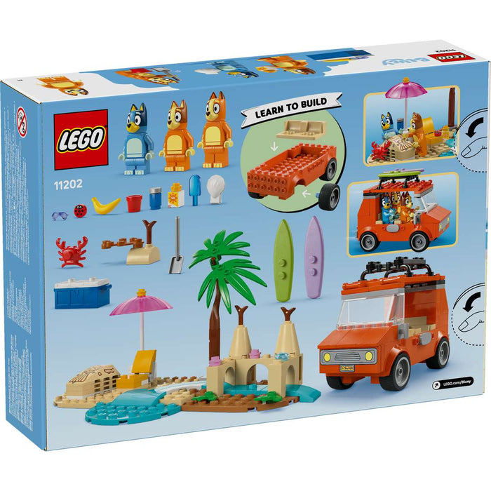 LEGO Vacanza Sulla Spiaggia Della Famiglia Di Bluey - 11202