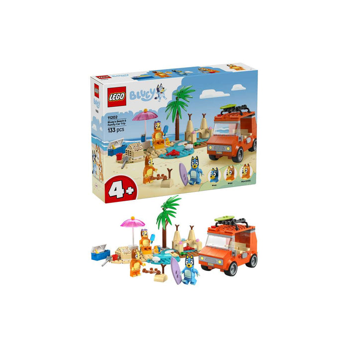 LEGO Vacanza Sulla Spiaggia Della Famiglia Di Bluey - 11202