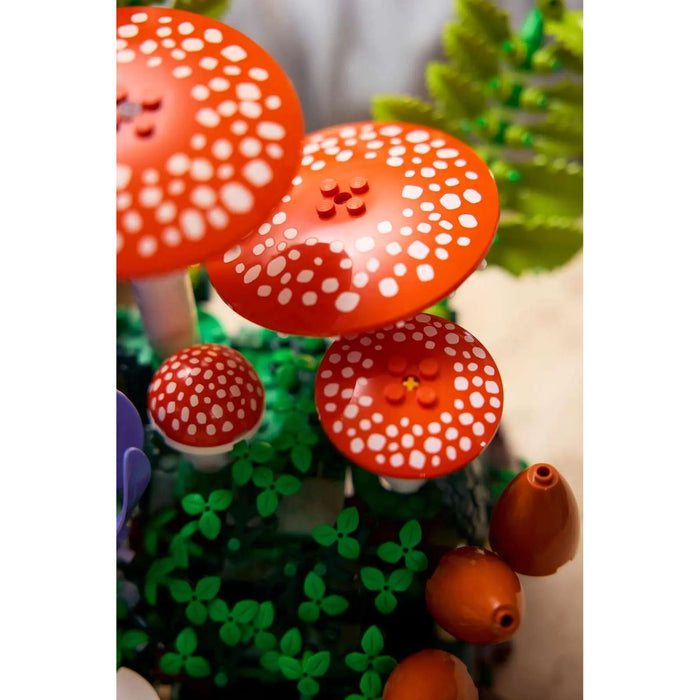 LEGO Funghi Del Bosco - 11505, Set Di Piante Artificiali Per Adulti, Decorazione Per Casa, Idea Regalo Fai Da Te