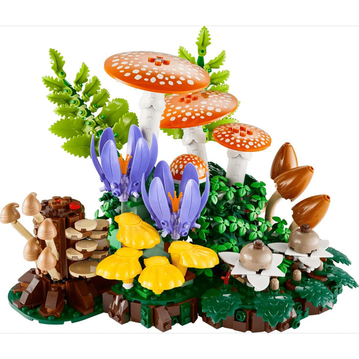 LEGO Funghi Del Bosco - 11505, Set Di Piante Artificiali Per Adulti, Decorazione Per Casa, Idea Regalo Fai Da Te