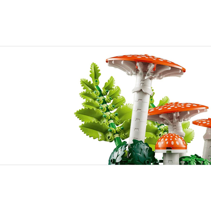 LEGO Funghi Del Bosco - 11505, Set Di Piante Artificiali Per Adulti, Decorazione Per Casa, Idea Regalo Fai Da Te