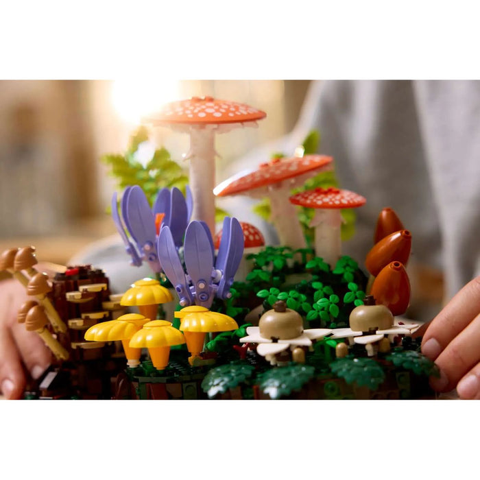 LEGO Funghi Del Bosco - 11505, Set Di Piante Artificiali Per Adulti, Decorazione Per Casa, Idea Regalo Fai Da Te