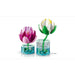 LEGO Ninfee - 11511, Piante Artificiali Con Fiori Finti In 2 Vasi, Decorazione Camera Da Letto, Regalo Bambini 9+