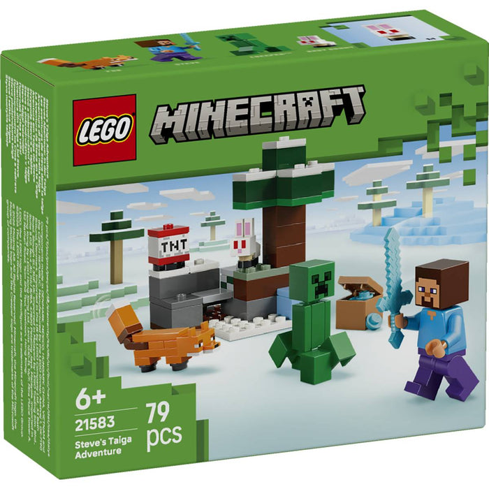 LEGO Avventura Di Steve Nella Taiga - 21583