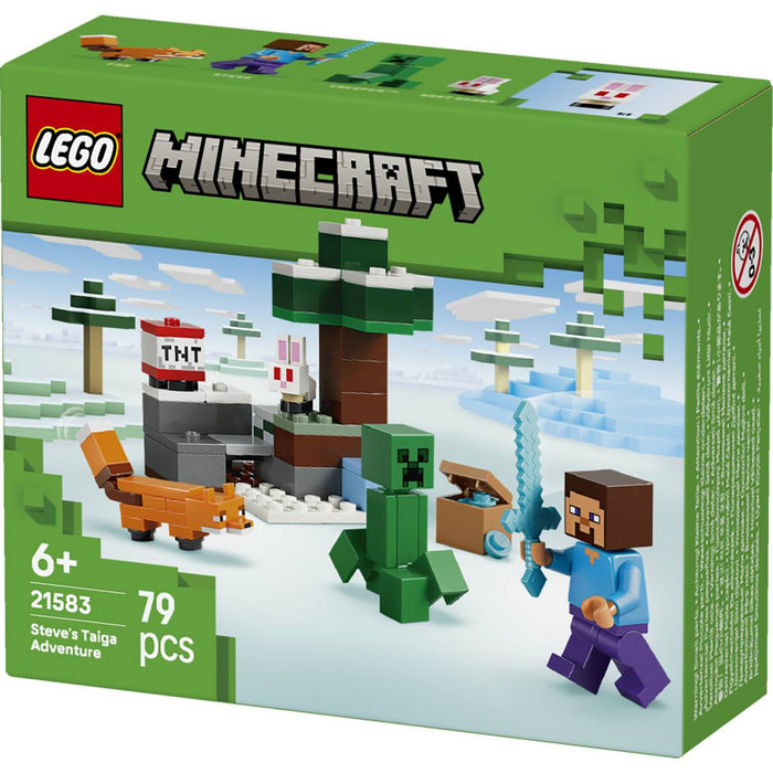 LEGO Avventura Di Steve Nella Taiga - 21583