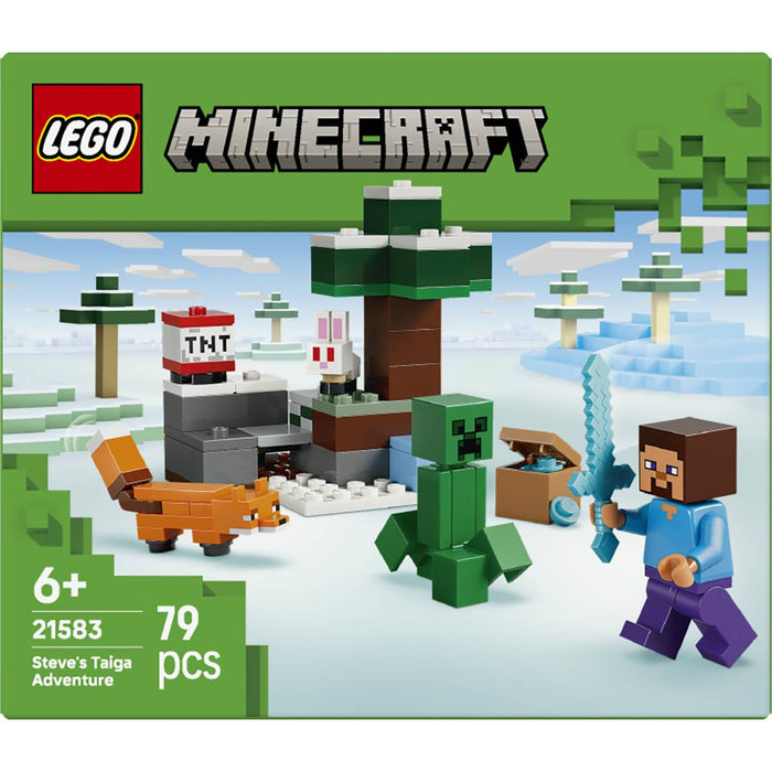 LEGO Avventura Di Steve Nella Taiga - 21583