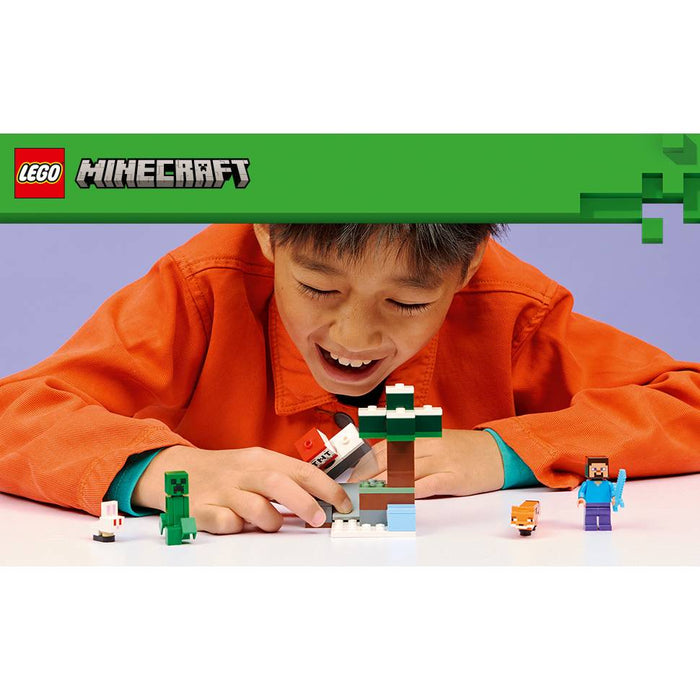 LEGO Avventura Di Steve Nella Taiga - 21583