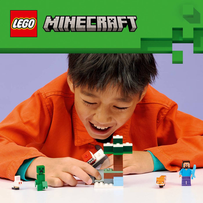LEGO Avventura Di Steve Nella Taiga - 21583
