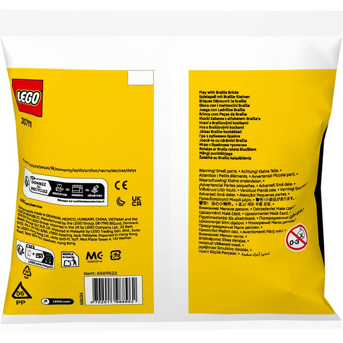LEGO Gioca Con I Mattoncini Braille - 30711