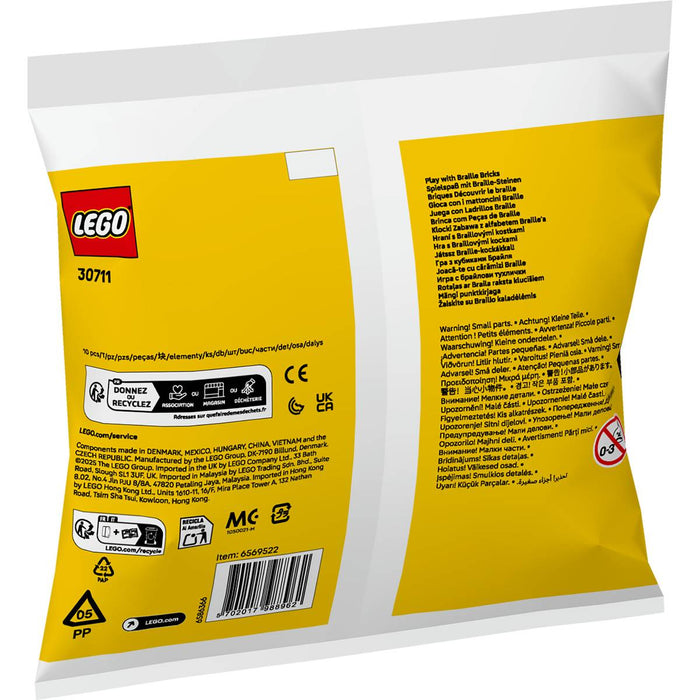 LEGO Gioca Con I Mattoncini Braille - 30711