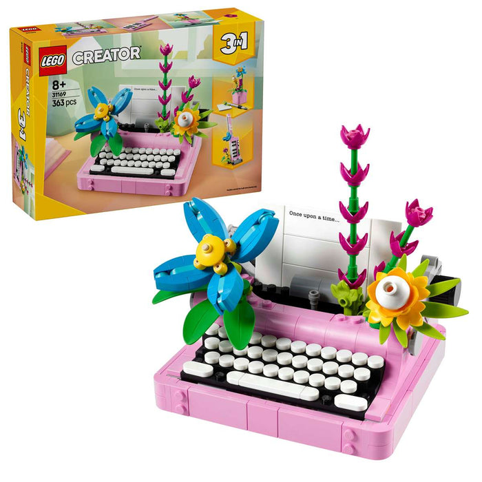 LEGO Macchina Da Scrivere Con Fiori - 31169