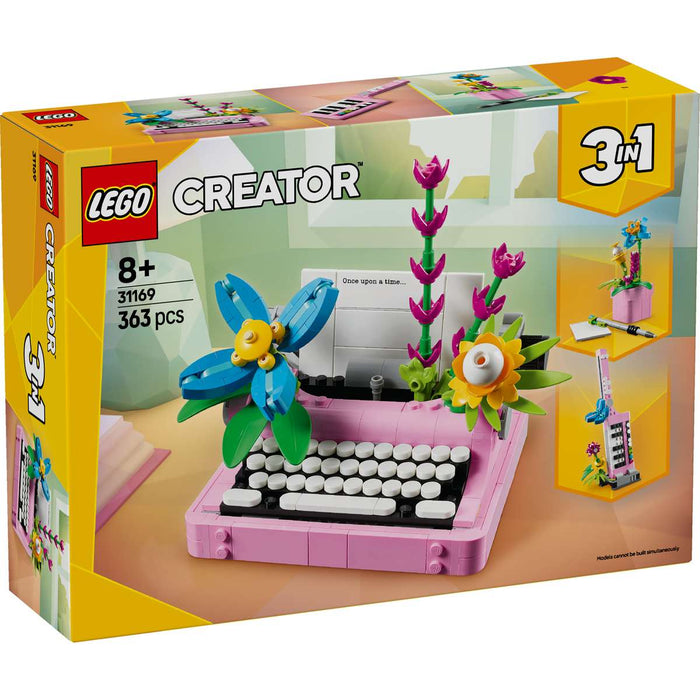 LEGO Macchina Da Scrivere Con Fiori 31169 — Mornati Paglia