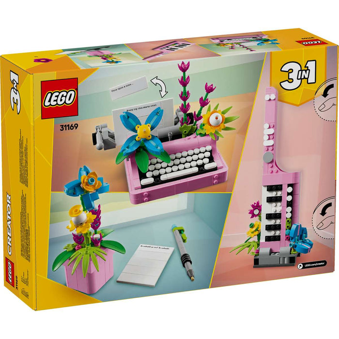LEGO Macchina Da Scrivere Con Fiori - 31169