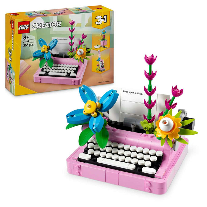 LEGO Macchina Da Scrivere Con Fiori - 31169