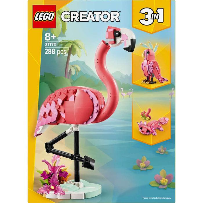 LEGO Animali Selvatici Fenicottero Rosa - 31170