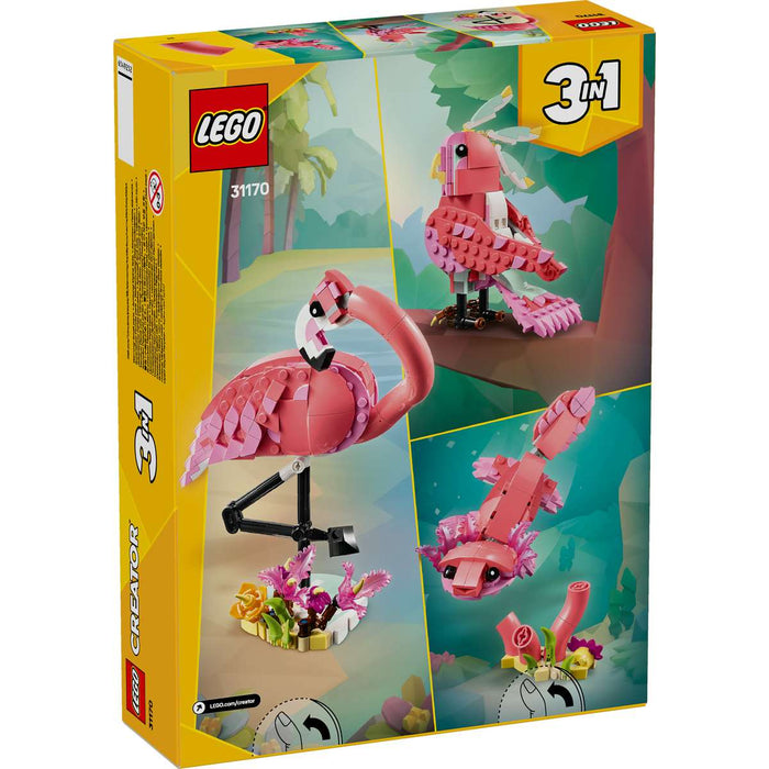 LEGO Animali Selvatici Fenicottero Rosa - 31170
