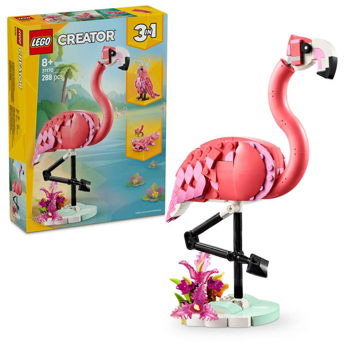 LEGO Animali Selvatici Fenicottero Rosa - 31170
