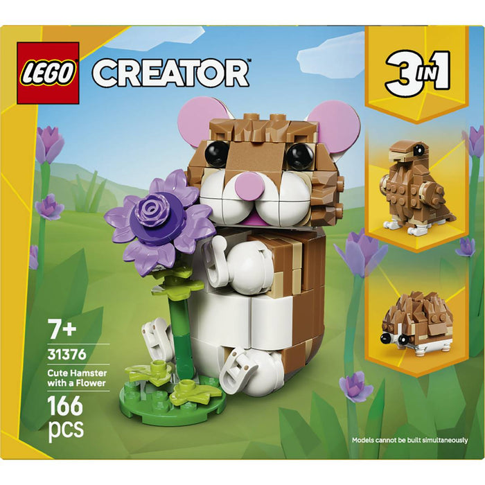 LEGO Simpatico Criceto Con Fiore - 31376