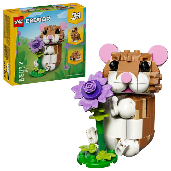 LEGO Simpatico Criceto Con Fiore - 31376