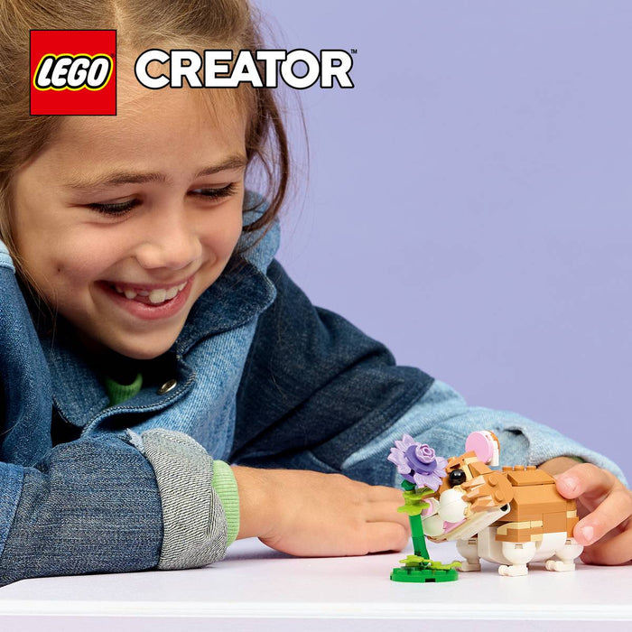 LEGO Simpatico Criceto Con Fiore - 31376