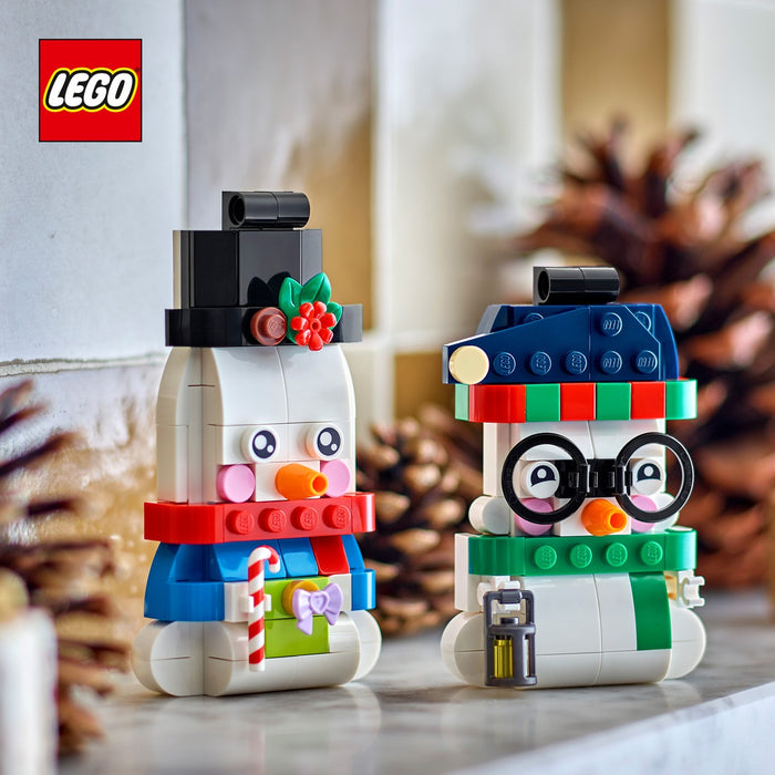LEGO Pupazzi Di Neve Ornamentali - 40812