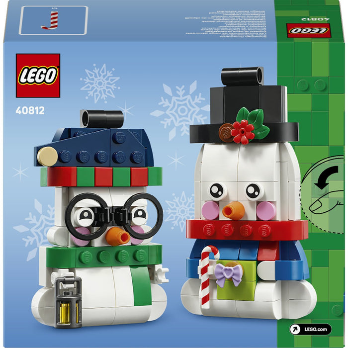 LEGO Pupazzi Di Neve Ornamentali - 40812