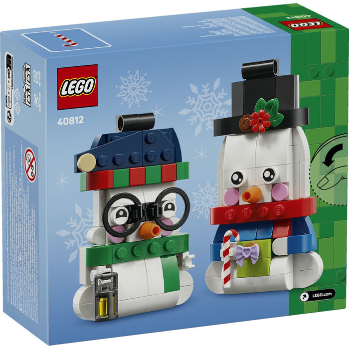 LEGO Pupazzi Di Neve Ornamentali - 40812